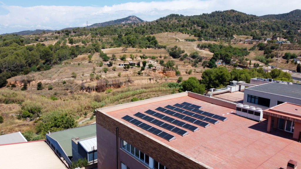 Autoconsumo solar en empresa de Sant Just Desvern